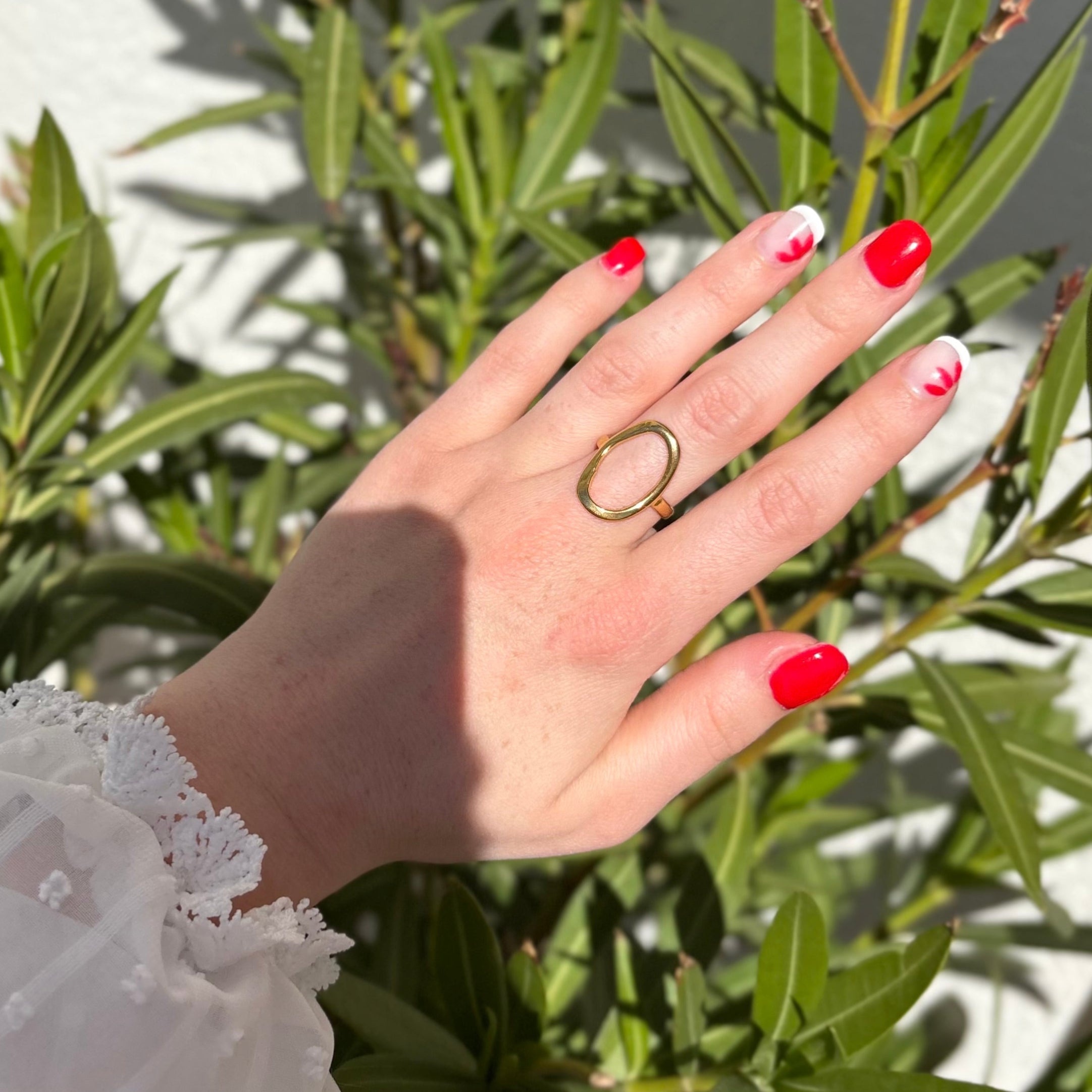 Bague Ovalia doré