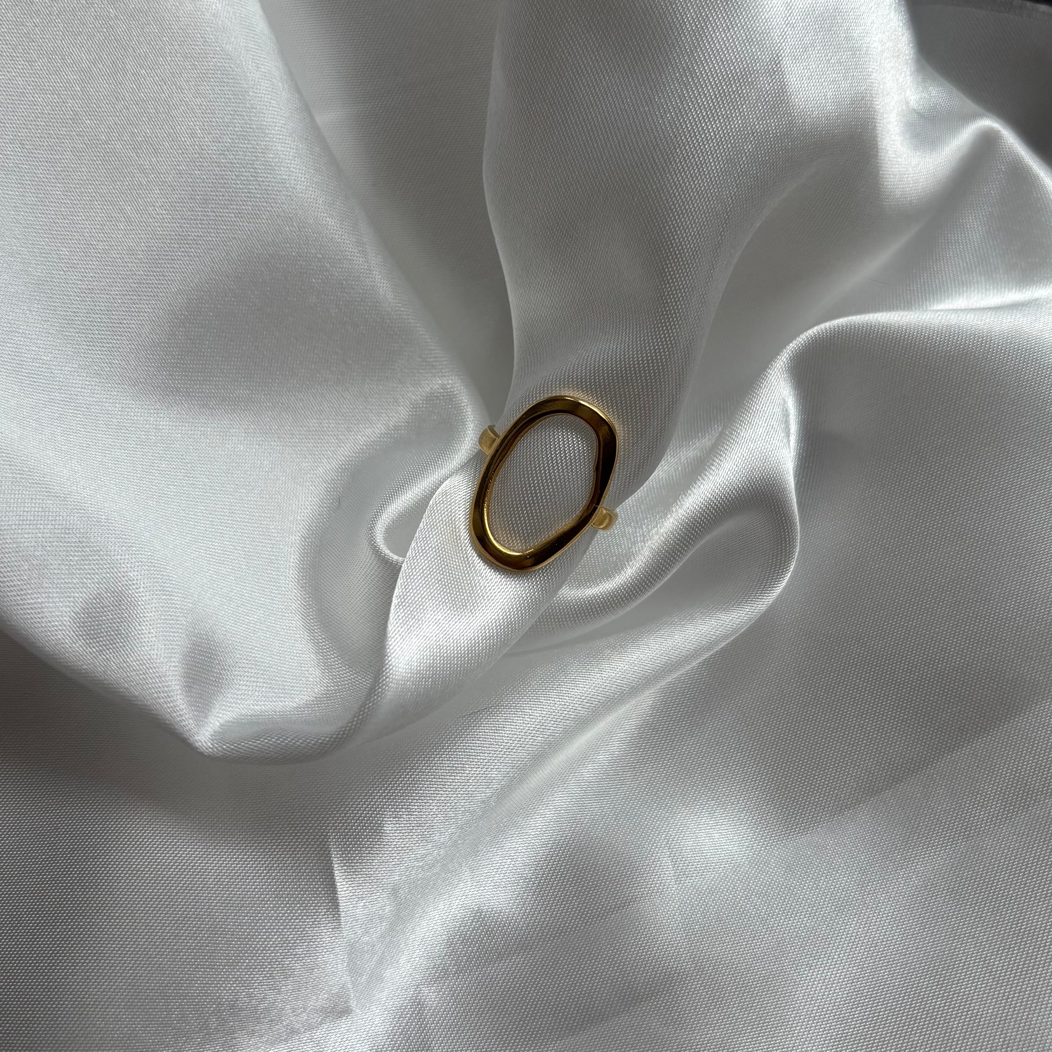 Bague Ovalia doré