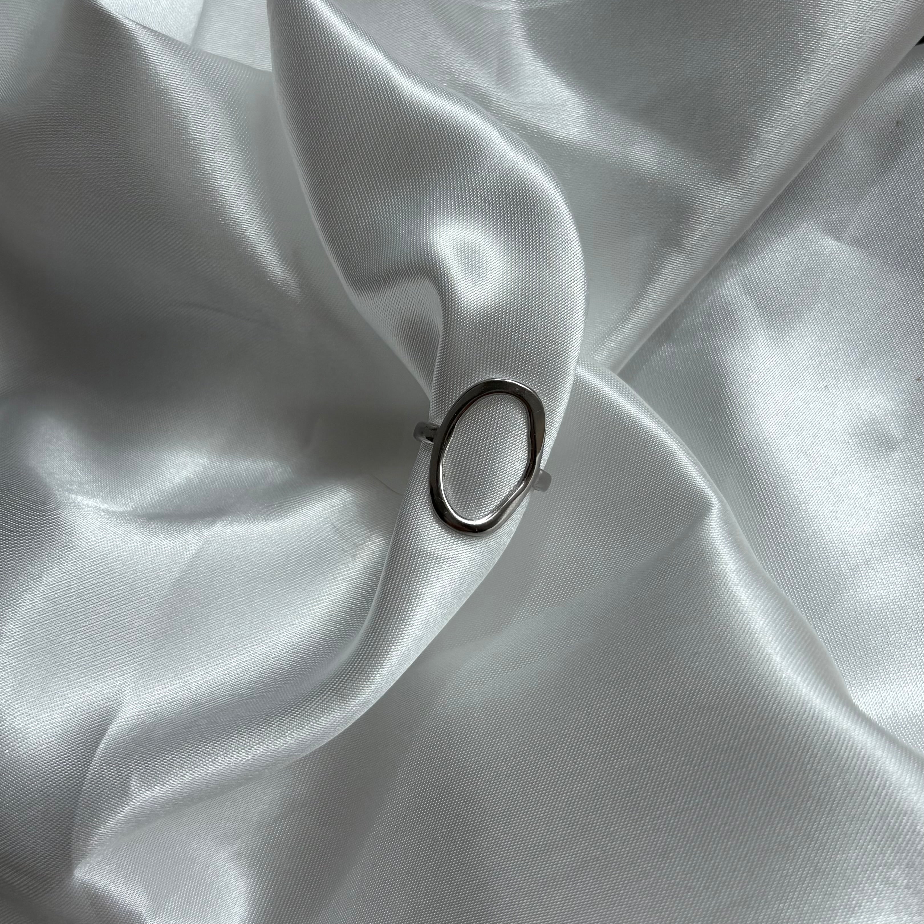 Bague Ovalia argent