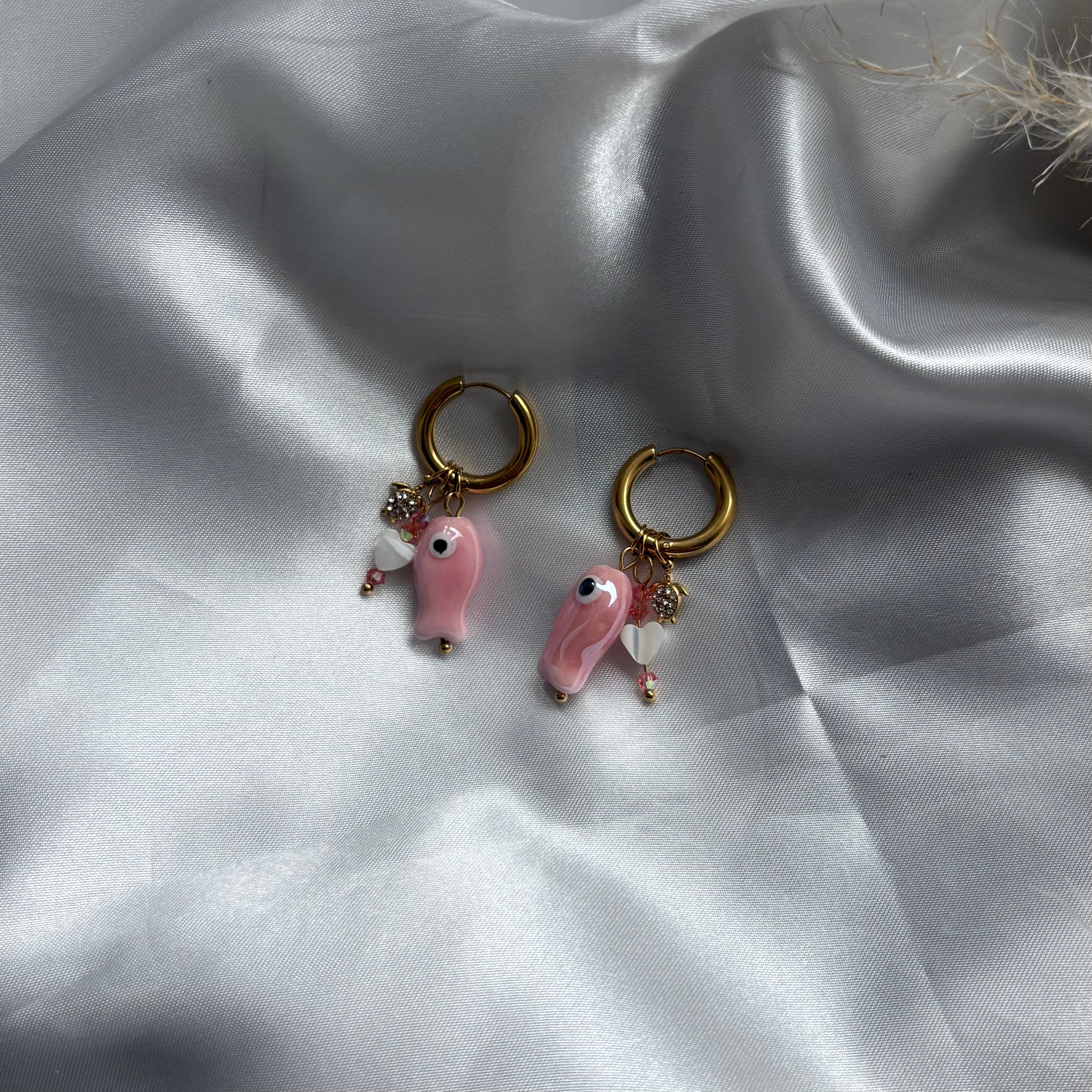 Boucles d'oreilles Rosa