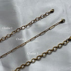 Collier personnalisé doré