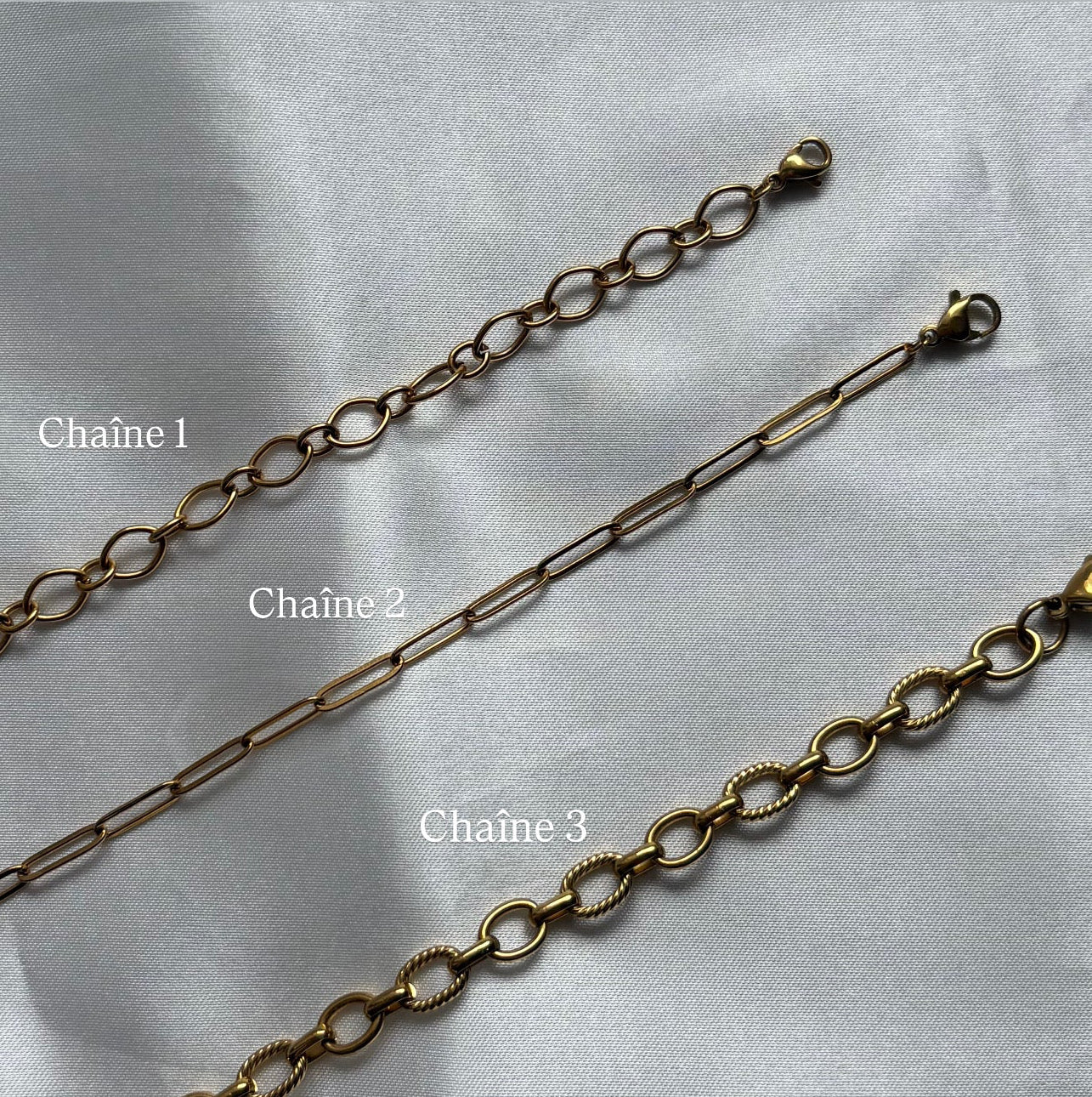 Collier personnalisé doré