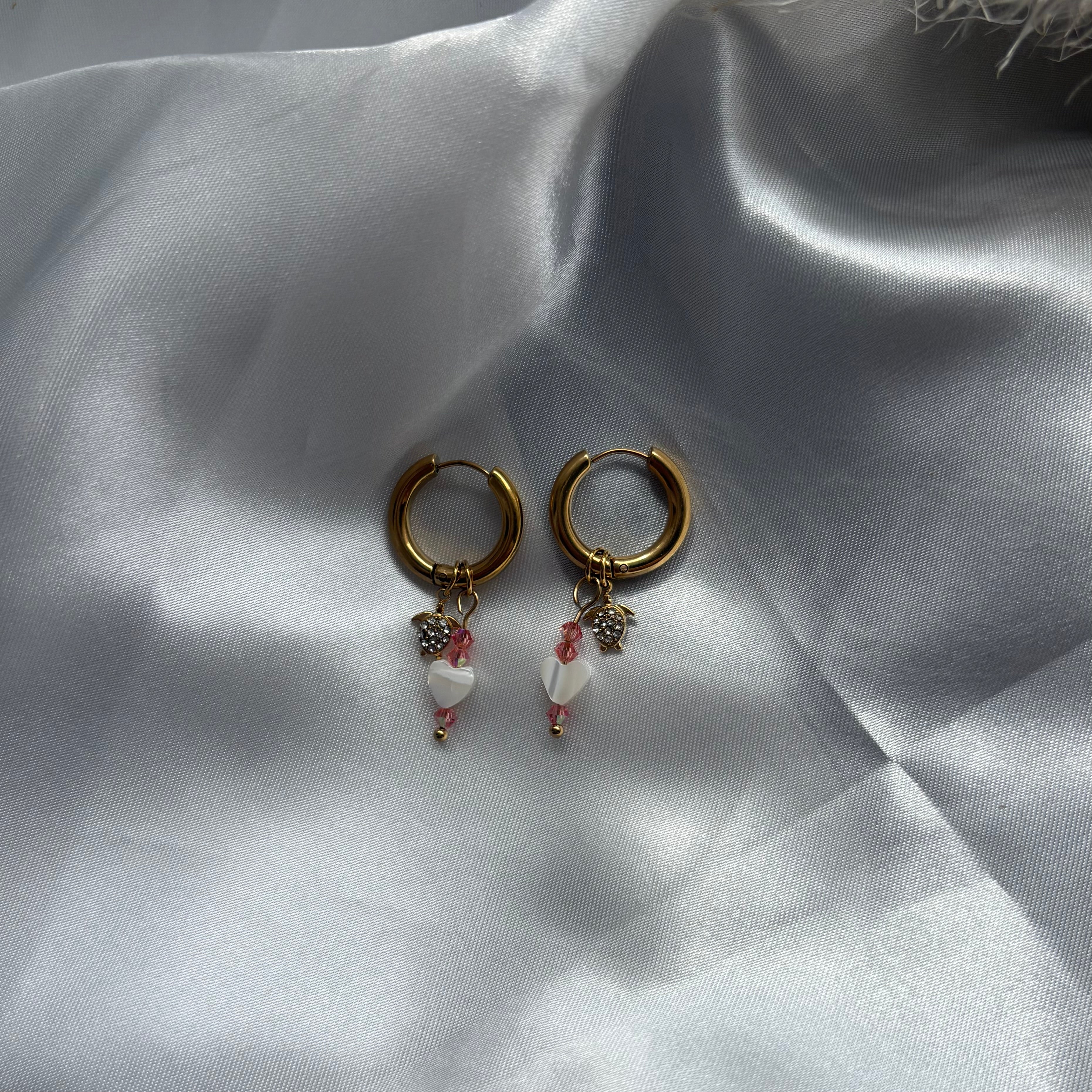 Boucles d'oreilles Rosa