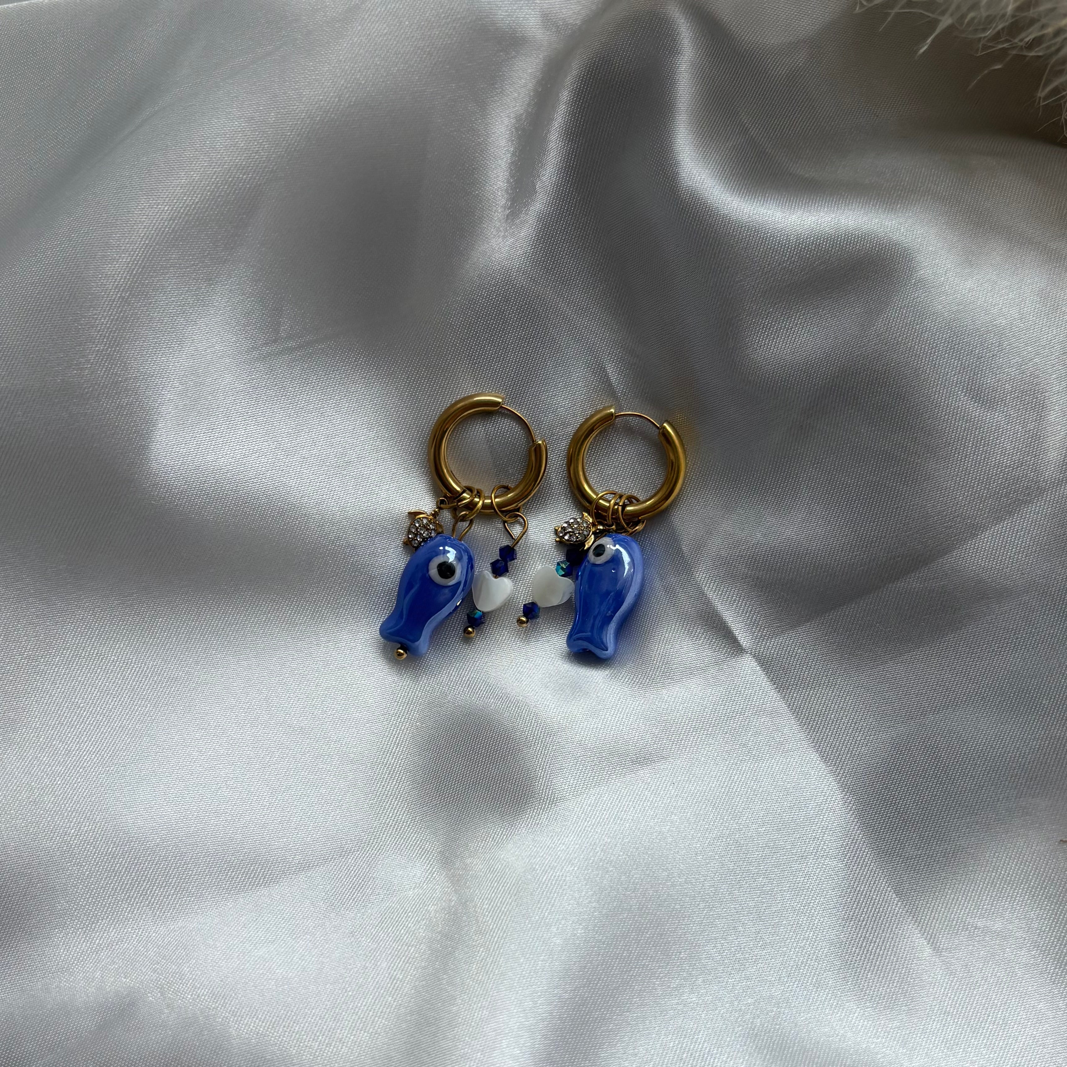 Boucles d'oreilles Océan